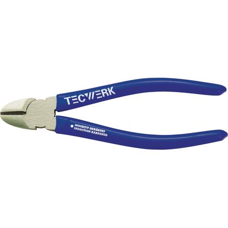 Cortador  lateral  L.160mm  cabeza  pulida  con  revestimiento  de  plástico  máx.2mm  TECWERK (1/2)