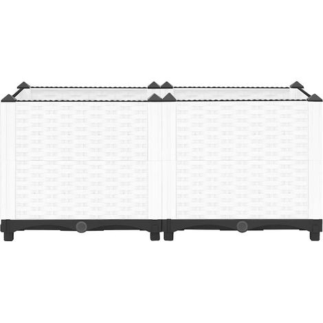 Maison Exclusive - Fioriera Rialzata 80x40x38 cm in Polipropilene (1/5)
