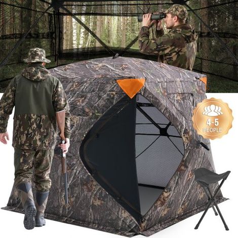Store de chasse - 270° store de sol pop-up pour 4-5 personnes (1/5)