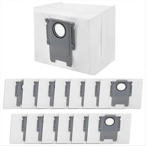 Lot de 14 sacs à poussière pour aspirateur Roborock S7 MaxV Ultra (1/5)
