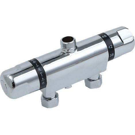 Mélange d'eau de douche monté en Surface, contrôle Constant de la température de la vanne thermostatique de 4/5 pouces (1/5)