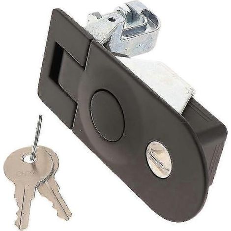 Verrou de porte à compression robuste, compatible avec camping-cars, bateaux et caravanes. (1/5)