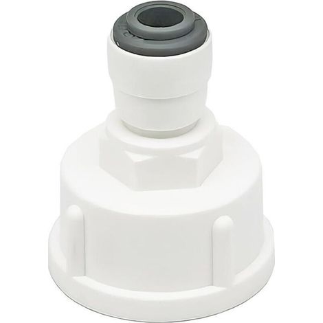 Raccord eau frigo connecteur rapide 1/4' femelle 3/4' – POM haute résistance – Installation rapide sans outil – Compatible systèmes filtration (1/5)