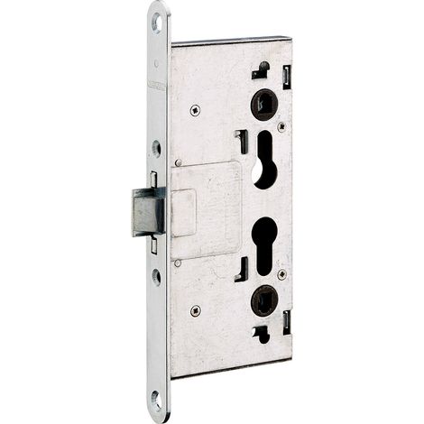 Serratura antipanico a cilindro per porta tagliafuoco, asse 65 mm, industriale, estremità tonde - THIRARD