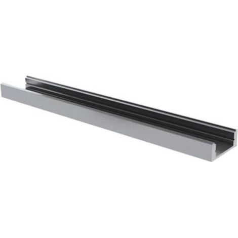 Slimline 7 mm - Perfil de aluminio para cinta LED (2 m), color plateado (1/3)