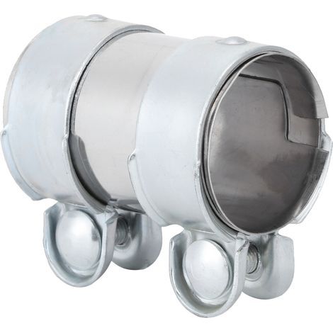 Tbest Connecteur de Pince de Tuyau D'échappement Connecteur de Haute qualité Aluminium Durable Sleeve Denteur Remplacement de TT 8N 8L MK4 BEUPLE 1.8T 357253141A 55 X 95MM. (1/5)