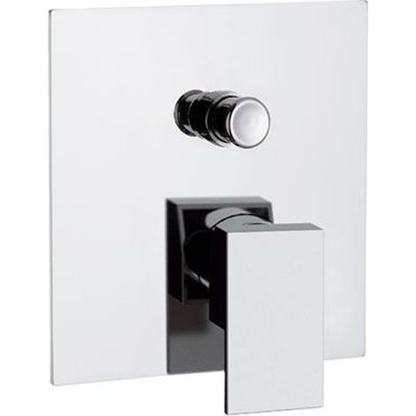 Rubinetto vasca/doccia da incasso quadro- serie q design (1/3)