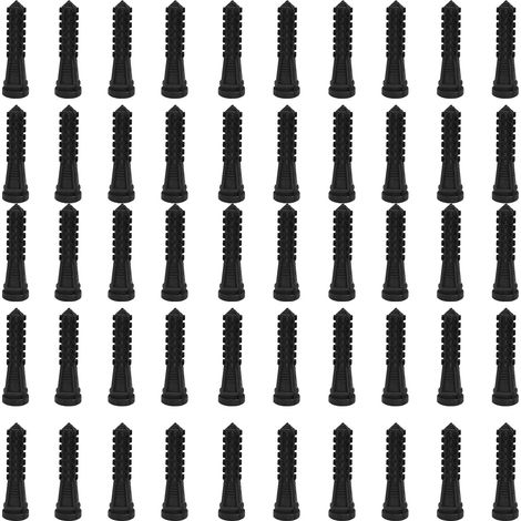 50 Pices Poulet PluckerAttachment Volaille et Volaille Robot Culinaire De-Plume Retrait des Doigts Remplacement du Baton en Caoutchouc pour Les Pices Automatiques de la(Le Noir) (1/5)