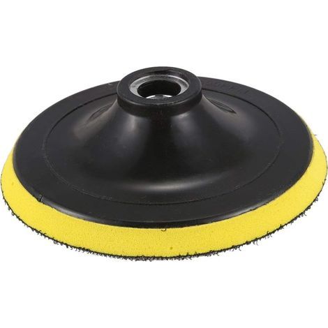 Disque de Polissage 125mm avec Filetage M14 Plateau de Poncage pour Meuleuse d'angle (1/4)