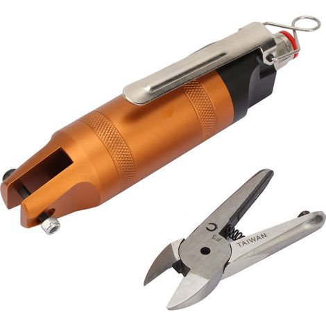 Ciseaux pneumatiques industriels HS10, outil de coupe pour plastique de 2,6 à 4 mm (HS10-F3) (1/5)