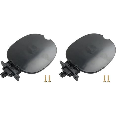 Tappo serbatoio carburante nero per auto 7700433127 per Thalia Mk1 2000-2010 2001 2002 03 2 pezzi (1/2)