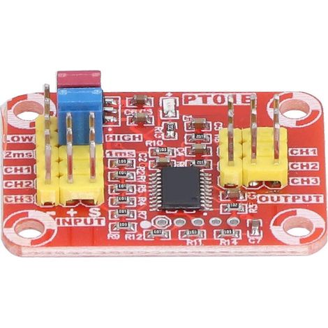 Signalwandlermodul 3-Kanal Servo zu Analogspannung Wandlung RC-Empfänger Zubehör
