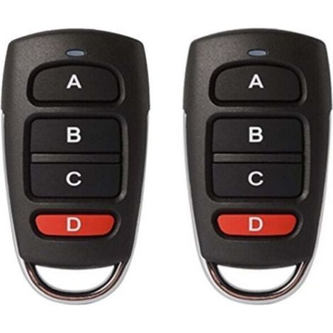 pezzi (68,3x35,7 mm) Telecomando universale per cancello a 433 MHz, duplicatore/clonatore wireless per cancello (1/4)