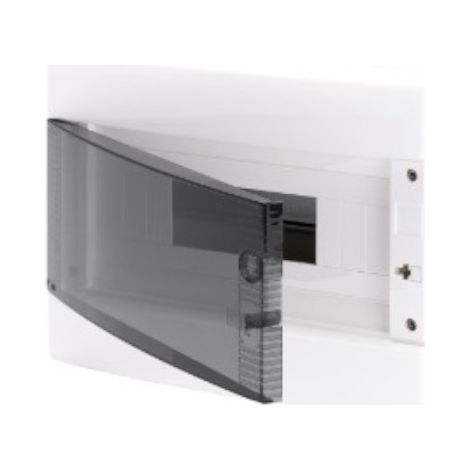 Centralino da arredo con pareti lisce, Predisposto per alloggiamento morsettiere, 12 Moduli, IP40