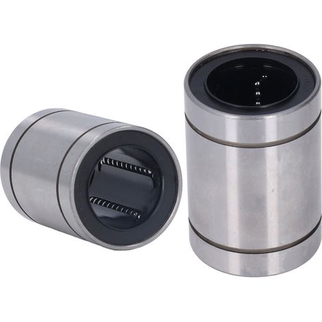 Lot de 2 roulements à billes pour mouvement linéaire : alésage de 30 mm, diamètre extérieur de 45 mm, longueur de 64 mm, pour machine CNC LM30UU (1/5)