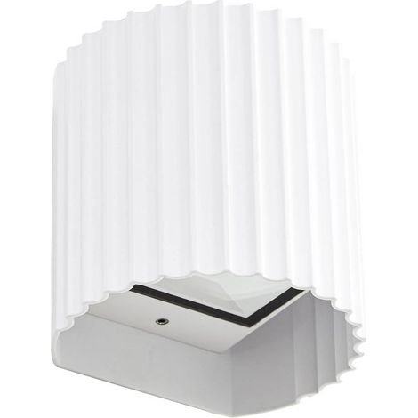 LED-vägglampa utomhus "Ralino" aus aluminium / grå / zink von Lindby