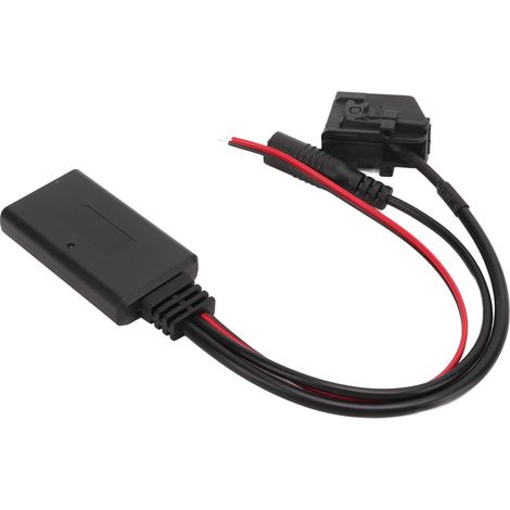 Adaptateur Bluetooth Voiture Radio Autoradio Kit Mains Libres avec Microphone Câble Aux pour Seat Altea Leon Toledo (1/5)