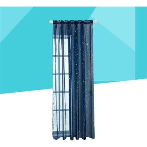 toil s Transparents pour Fen tre Motifs Argent s Rideaux (1/5)