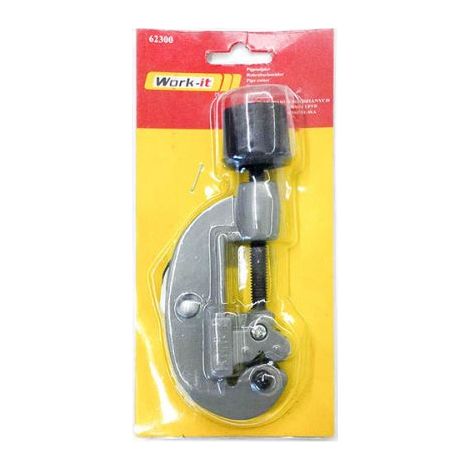 Tagliatubi a rotella 3mm d. 28 con svasatore per tubo in rame politilene e acciaio