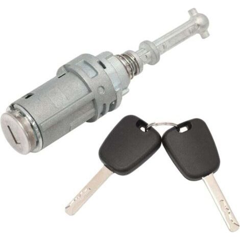 KIT Lock + Cylinder for Front Left Door Citroen C2 C3 C3 PLURIEL + 2 keys (1/4)