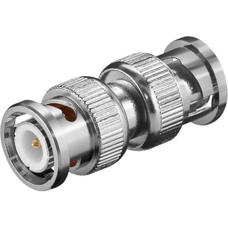 spina bnc 50 ohm giunto con perno dorato spina-spina