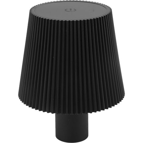Lampe bouteille 3 couleurs à intensité variable, 4000 mAh, rechargeable, sans fil, étanche IP54, lampe de table portable pour extérieur, restaurant, chambre, noir (1/5)