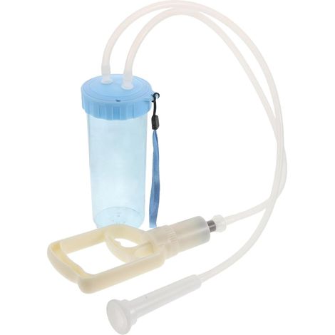Machine à Traire Manuelle Portable 500g Kit de Traite en Plastique et Caoutchouc Léger pour Chèvres et Moutons pour Usage Vétérinaire et Agricole Mobile (1/5)