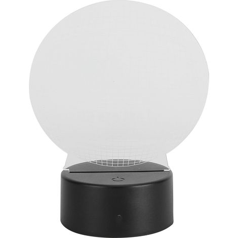 Lampe de chevet tactile LED 3D en forme de ballon de basket, idéale pour décorer la chambre d'un enfant ou d'un adolescent. Fonctionne par USB ou piles. (1/5)