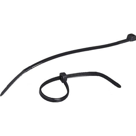 20 colliers de serrage, largeur 6mm, longueur 175mm Noir BRICELEC (1/3)