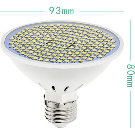 2 Pièces 110V 220V E27 LED ,Cold white, 126LED Ampoule Spot Ampoule De Maïs Économie D'énergie Pour Lampe Maison Salon Eclairage (1/4)