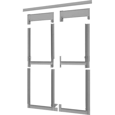 Dakea Raccord de combinaison ardoise — Type 46 (réf. SCX) — 55 × 98 cm
