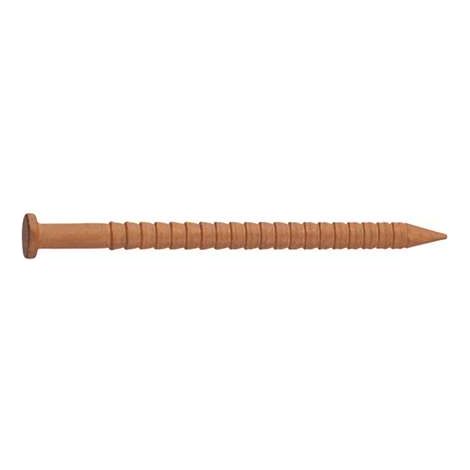 60gr - CHIODI IN ACCIAIO COLORATI MARRONE CHIARO 1,8x38MM