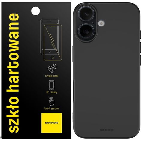 Silikon-Schutzhülle mit matter Rückseite für iPhone 16 Plus + Glas (1/5)