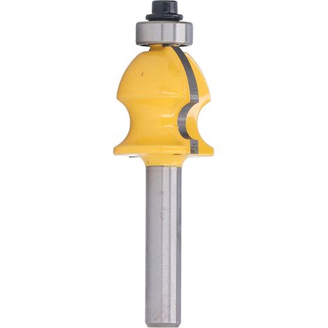 Fraise à moulures architecturales pour défonceuse CNC, pour le travail du bois, diamètre de lame 25,4 mm, queue 1/2 po