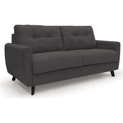 Callisto Divano letto matrimoniale 168 cm nero