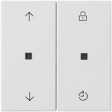 Gira S3000 Élém. de commande Memory flèches System 55 Blanc pur m [536327], 5363 27