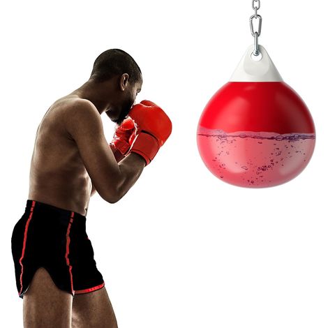 sac de frappe à eau, sac d’entraînement à l’eau boxe, sac de frappe lourd, sac lourd d’eau, sac de boxe rempli d’eau, balle de glissement