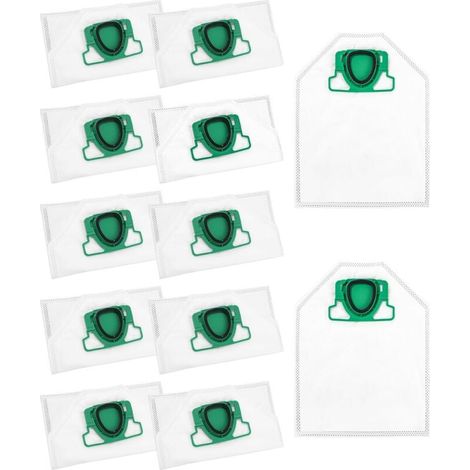 Kit di 12 sacchetti per aspirapolvere FOREHILL compatibile con Vorwerk Kobold VK200 FP200, accessori di ricambio per sacchetti antipolvere per VK 200 FP 200 (1/5)