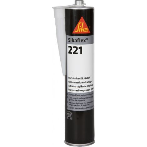 Sika Polyurethan-Klebstoff Mastic 221 Schwarz - Sika