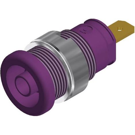 Douille banane de sécurité Ø de la broche: 4 mm Hirschmann Test & Measurement SEB 2610 F4,8 97235510 (1/4)