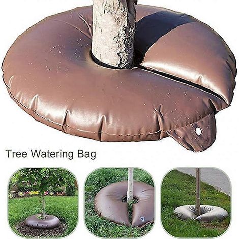 Boomwaterzak Automatische druppelirrigatiezak Plantirrigatie Spuitzak 15 gallon (1/5)
