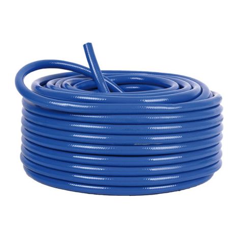Manguera compresor azul reforzada PVC 50 metros COFAN                 Medida Interior 13 mm - Medida Exterior 19 mm