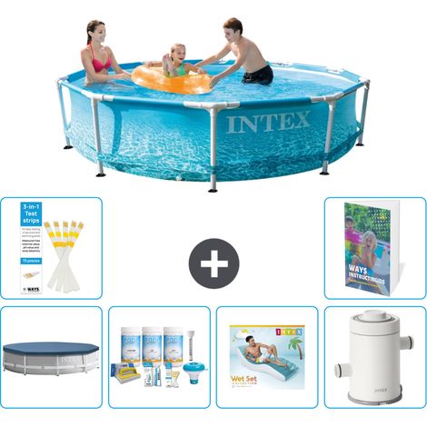 Frame Pool Rund - 305x76 cm - 7-teilig S161