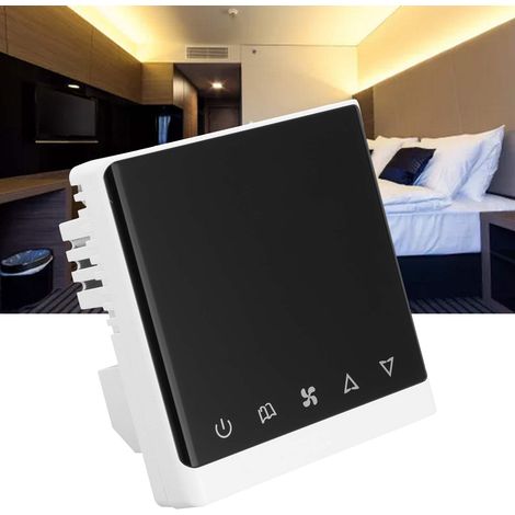 AC220V LCD-Digitalthermostat für Gebläsekonvektor-Klimaanlagen, Temperaturregler 5℃-35℃ (1/5)