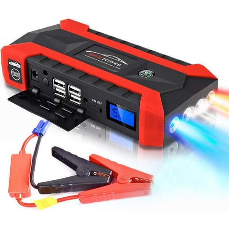 Batterie de démarrage 20000mAh pour voiture, booster de batterie portable pour outils extérieurs (1/5)