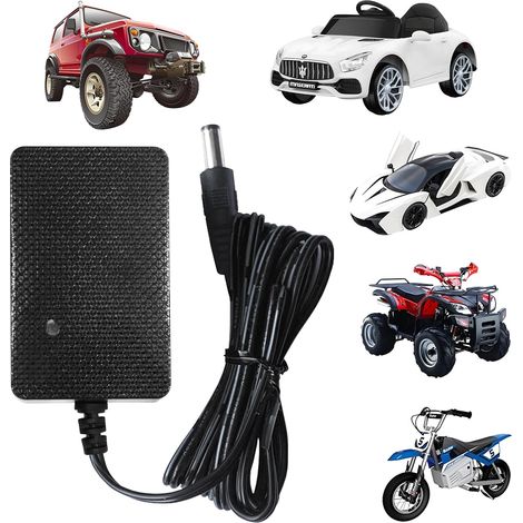 Chargeur de batterie 12 V pour enfants, moto, voiture électrique, 12 V, bloc d'alimentation 12 V, pour bébé, véhicule à quatre roues, SUV, ATV, différents modèles (chargeur 12 V) (1/5)