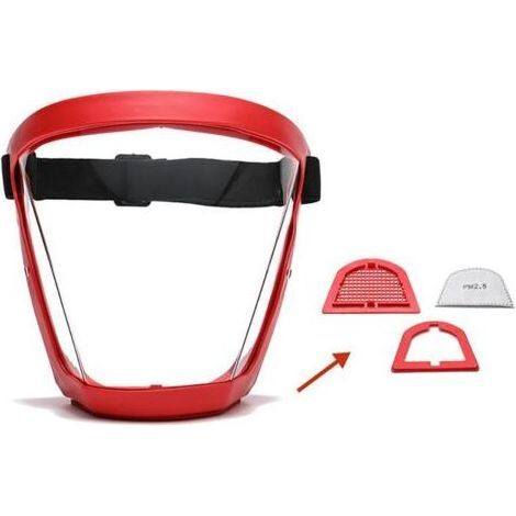 Écran Facial, Écran Facial Complet De Protection Transparent, Écrans Faciaux Transparents, Protection des Yeux, Sécurité De Protection Personnelle À Couverture Complète (1/4)