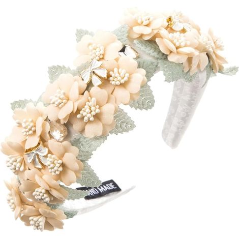 Bandeau à fleurs délicates pour ajouter du charme à vos cheveux, coiffe tendance, décontractée, idéale pour toutes les occasions (1/5)