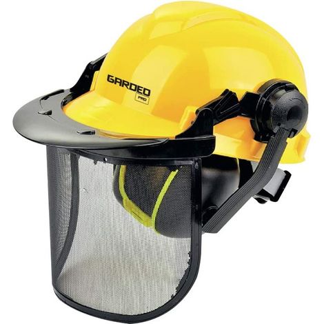 Systême de protection casque, visière, anti bruit - GPROTECT-1A - Insonorisation SNR 23 DB - Normes EN397 - EN173 - EN352-3 (1/4)