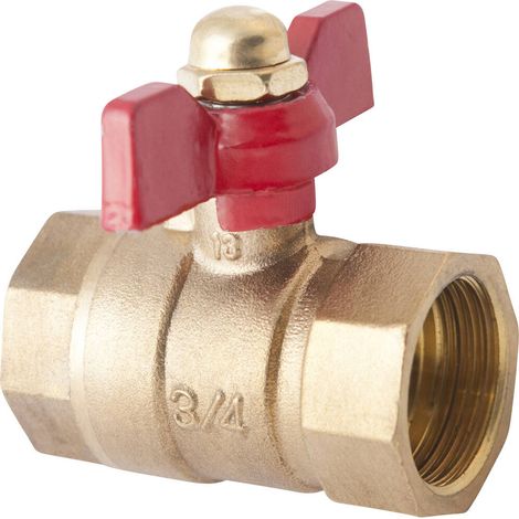 Vanne d'arrêt F F 3/4" pour récupérateur d'huile HU 0059 - SA 0039 - CLAS Equipements (1/2)